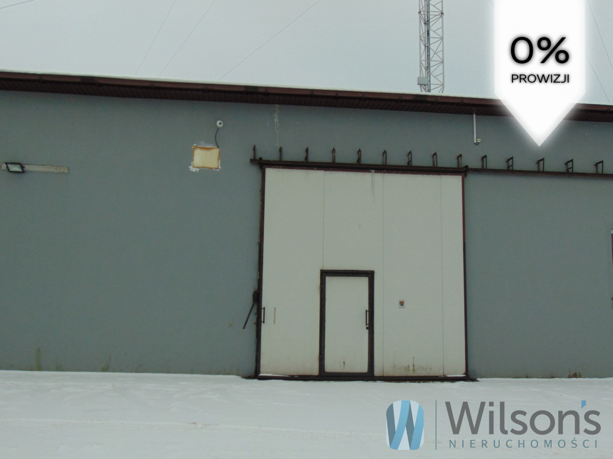 Warehouse 400 m² close to the S8 route for rent.