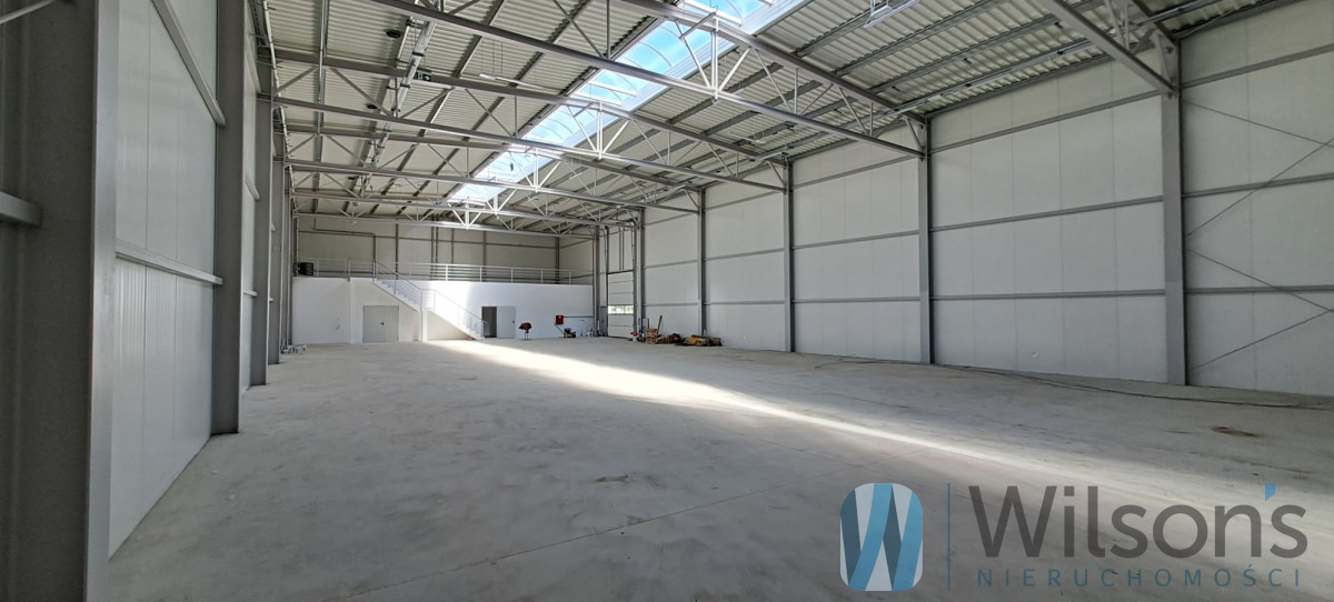 NEW HALL 840 m2/WAREHOUSE WITH OFFICE, PLAC _ BIELANY