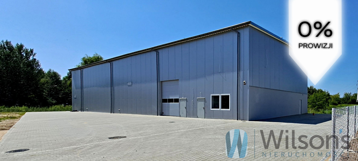 NEW HALL 840 m2/WAREHOUSE WITH OFFICE, PLAC _ BIELANY