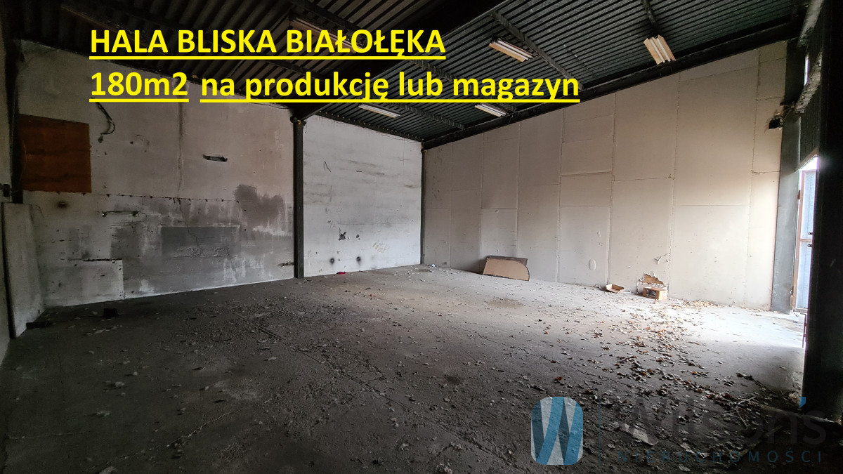 Small warehouse 60m2 Near Bialoleka