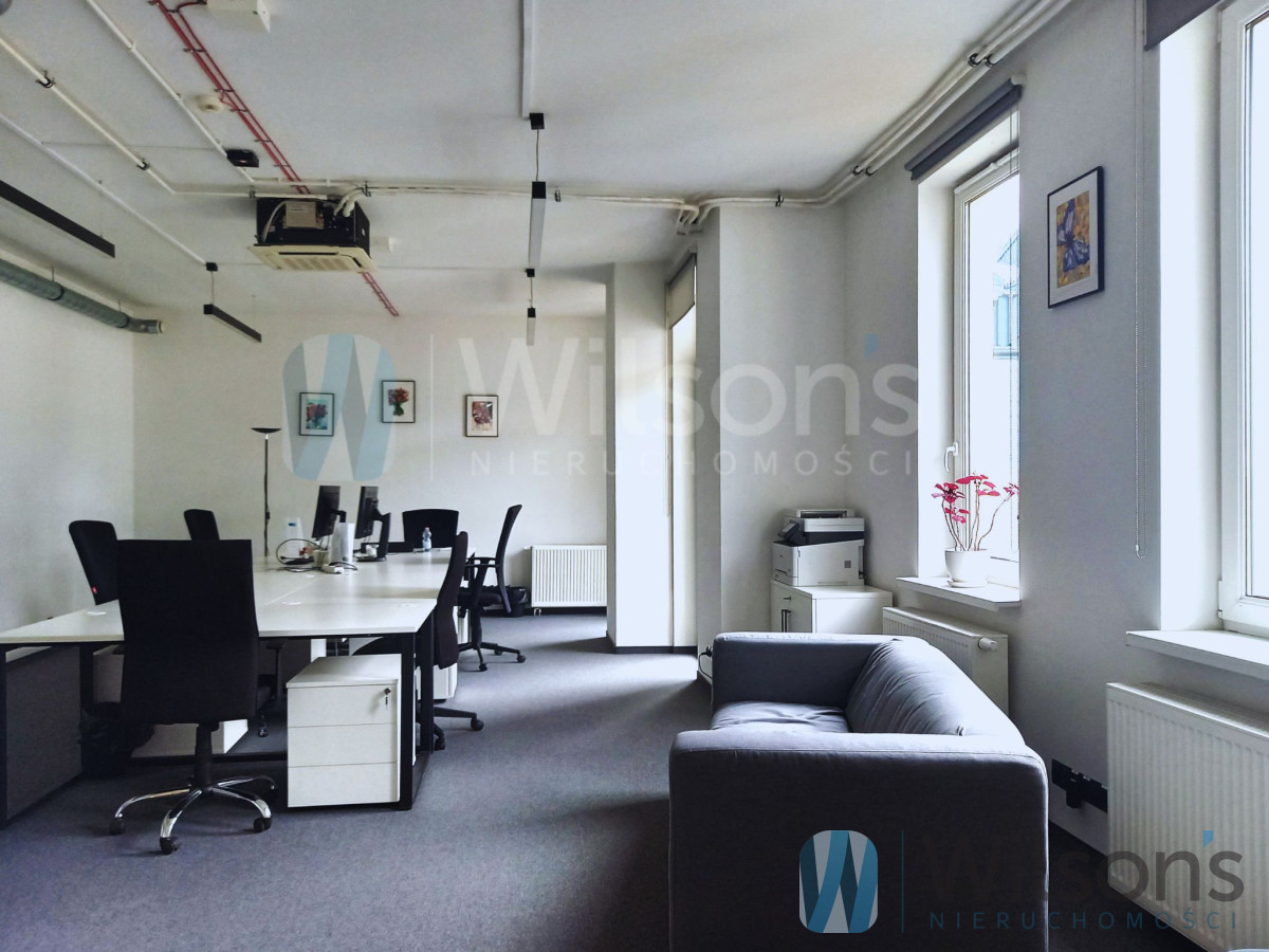 office 85m2 furnished from now, metro